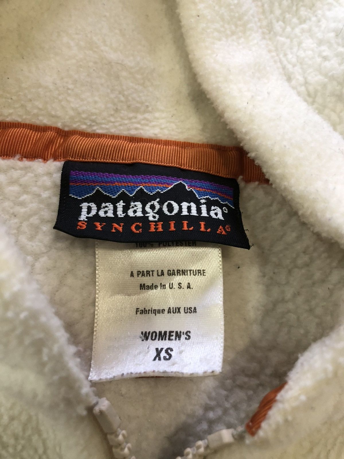 Patagonia × Vintage Patagonia Synchilla hoodie Size XS / US 0-2 / IT 36-38 - 7 Thumbnail