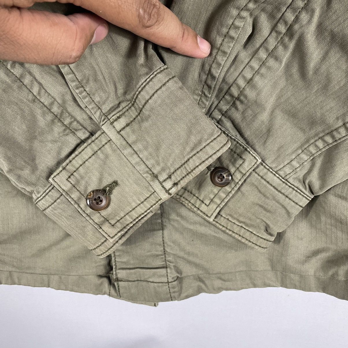 Gap × Vintage 🔥Rare🔥Vintage GAP Double Pocket Military Styles Chore Jacket Size US M / EU 48-50 / 2 - 11 Thumbnail