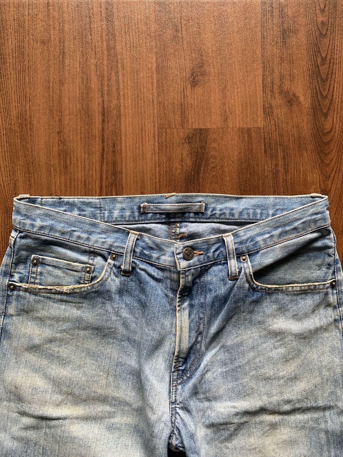 PPFM PPFM Poem Ecstasy Denim Pants Size US 32 / EU 48 - 4 Thumbnail