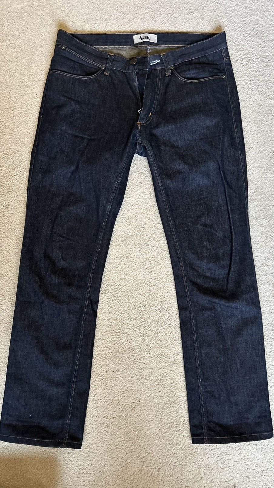 Acne Studios Acne Studios Max Raw Denim Size US 31 - 1 Thumbnail