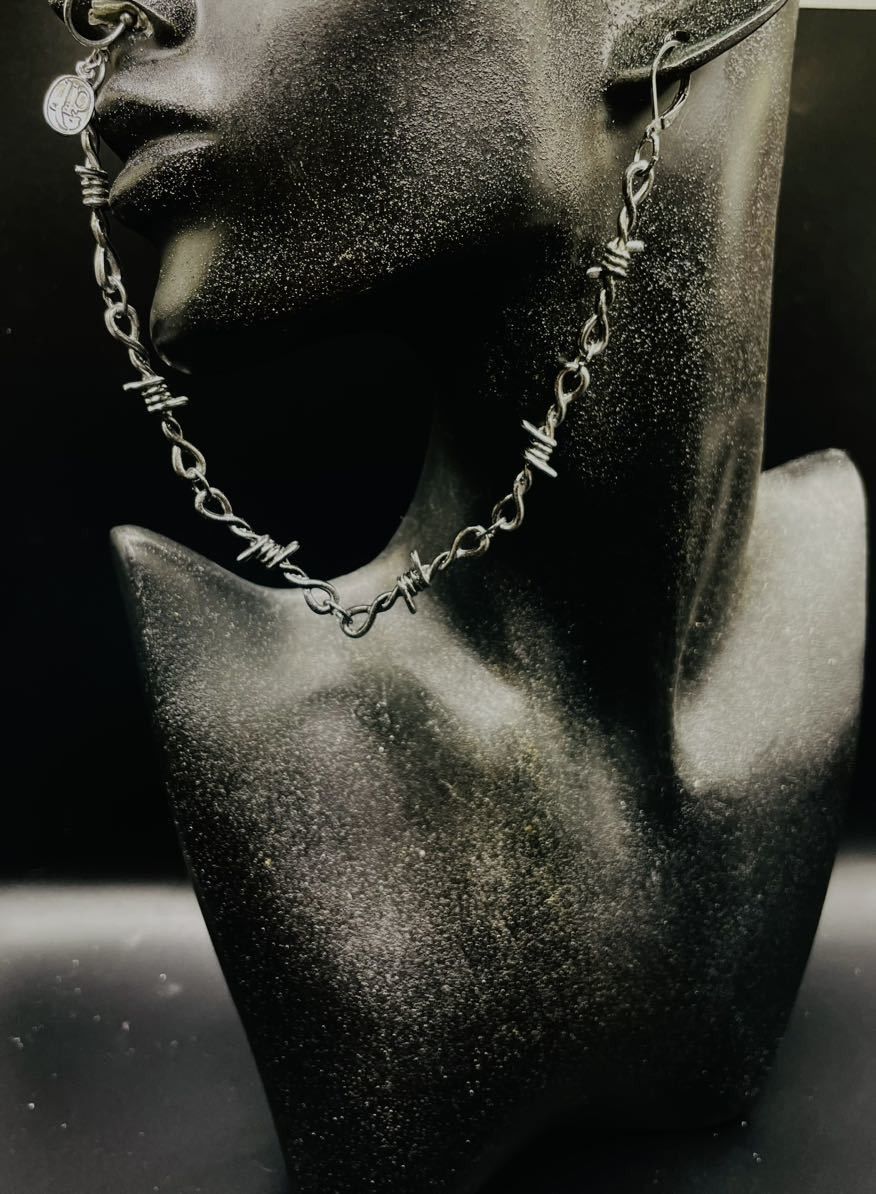 Jean Paul Gaultier 2000s Barbed Wire Sample Face jewelry Size ONE SIZE - 1 Thumbnail