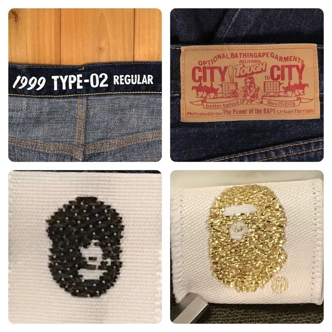 Bape BAPE STA APE HEAD Denim Pants a bathing ape star ★size S Size US 30 / EU 46 - 10 Thumbnail