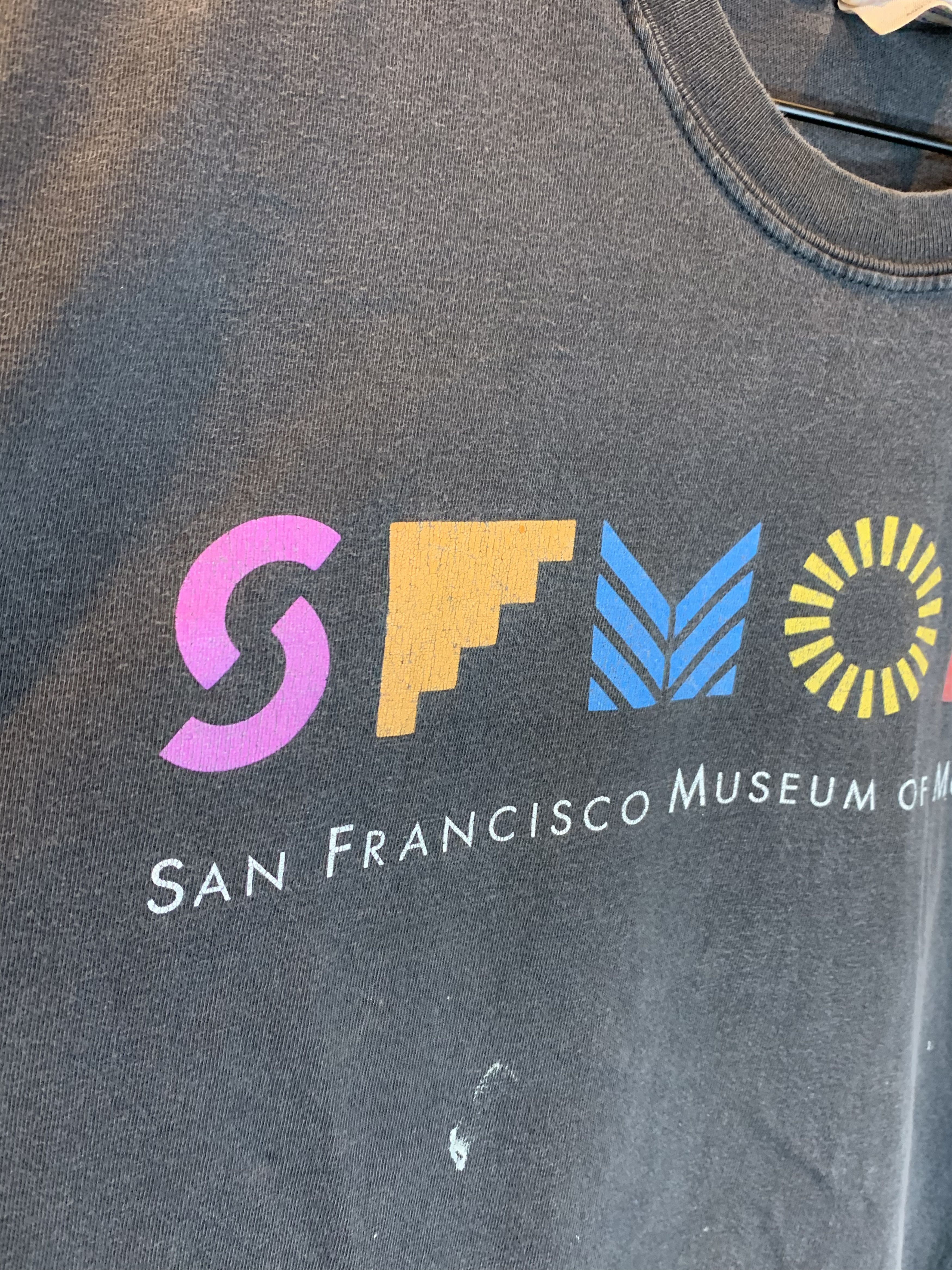 Vintage *RARE* Vintage 90’s SF MoMA Modern Art Museum T-Shirt XL Size US XL / EU 56 / 4 - 4 Thumbnail