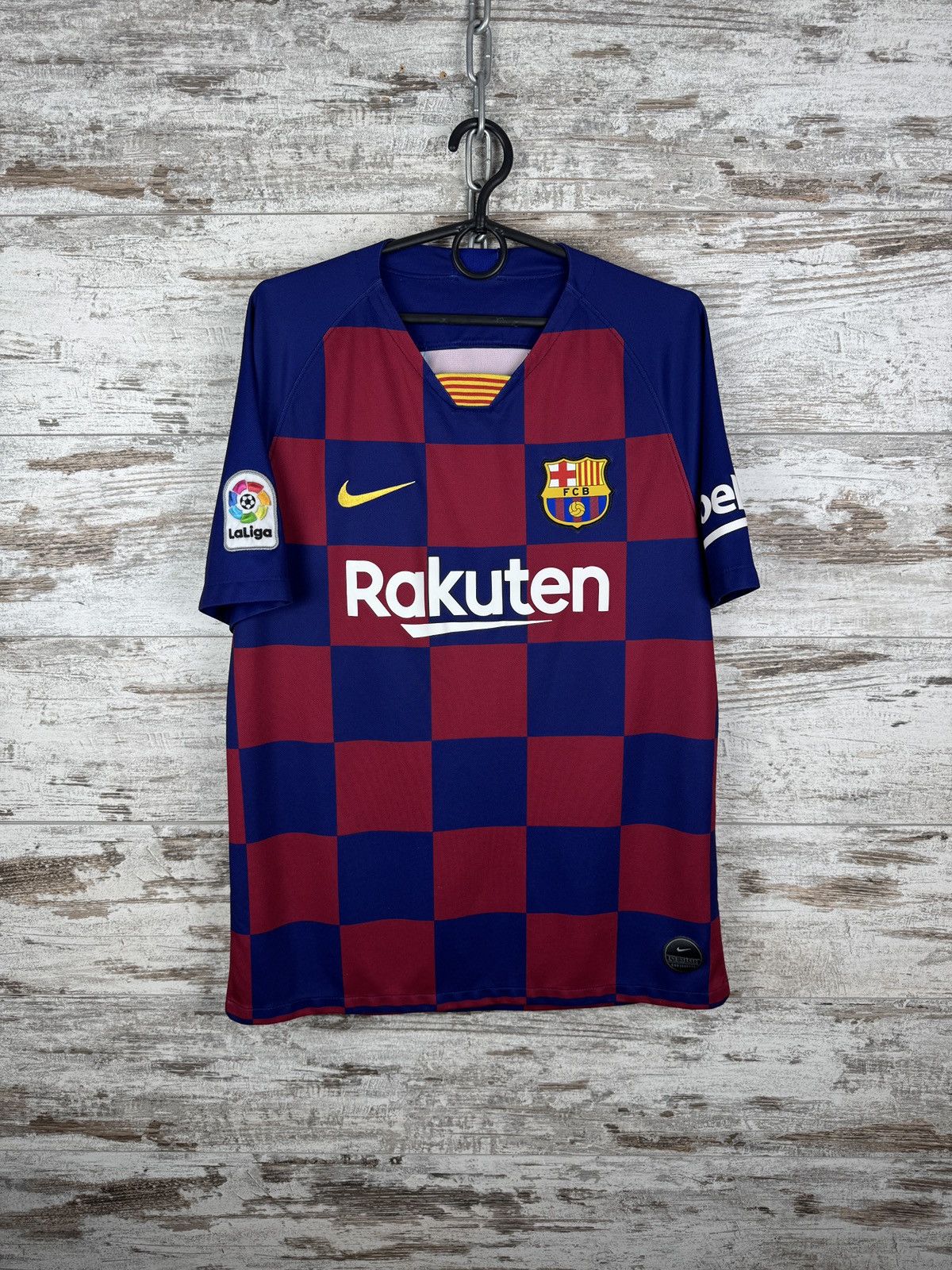 Nike Mens Vintage Nike FC Barcelona T-Shirt soccer jersey tee Size US L / EU 52-54 / 3 - 1 Thumbnail