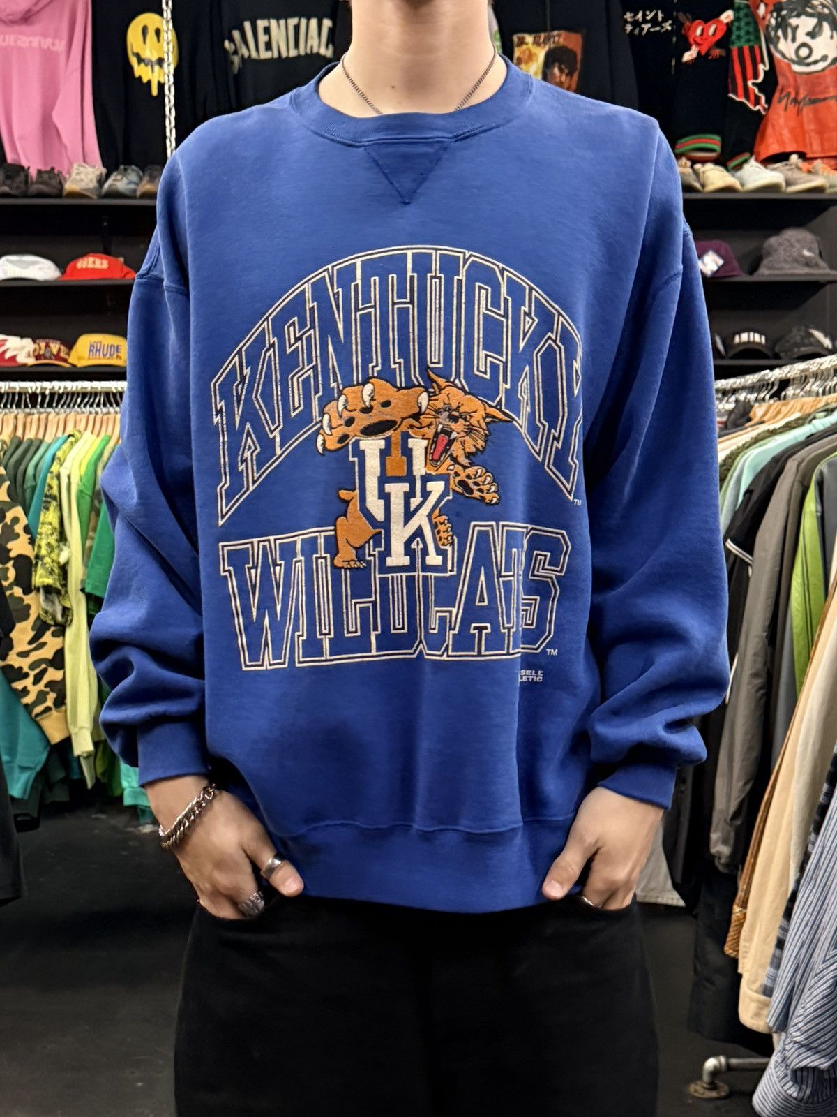 Vintage Kentucky wildcats vintage crewneck Size US XL / EU 56 / 4 - 1 Thumbnail