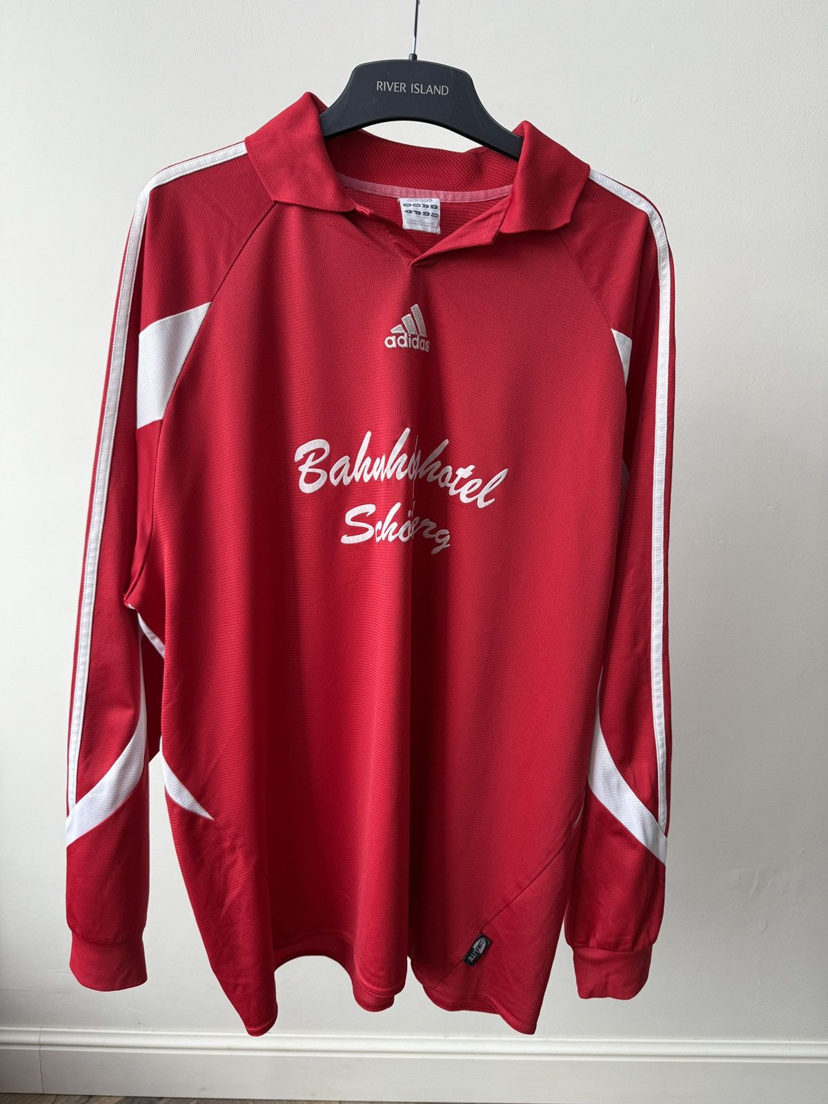 Adidas Vintage Adidas VFL Schwartbuck Jersey Long Sleeve Shirt Size US XL / EU 56 / 4 - 3 Thumbnail