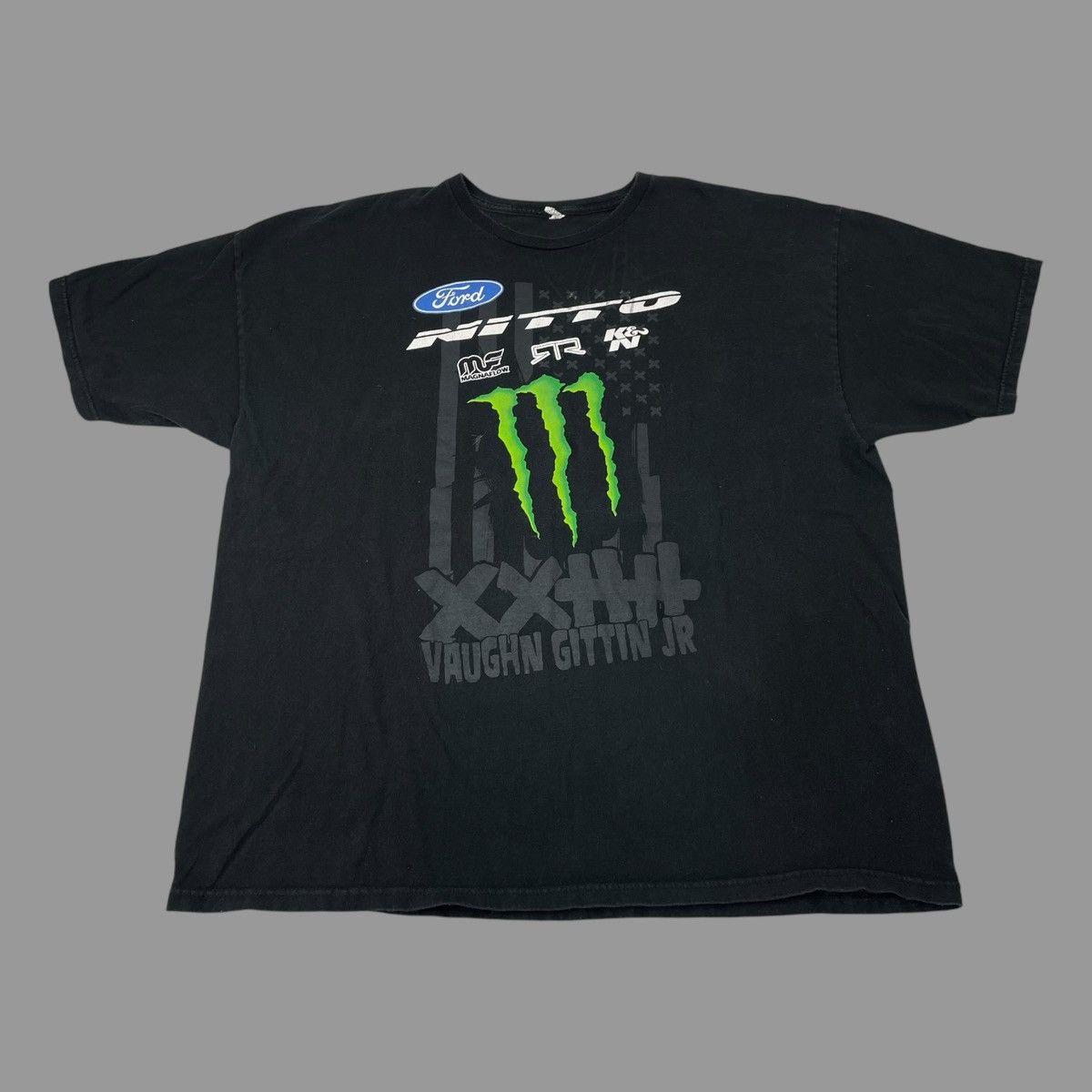 Vintage Vintage Y2K monster k&n motocross t shirt Size US XXL / EU 58 / 5 - 1 Thumbnail
