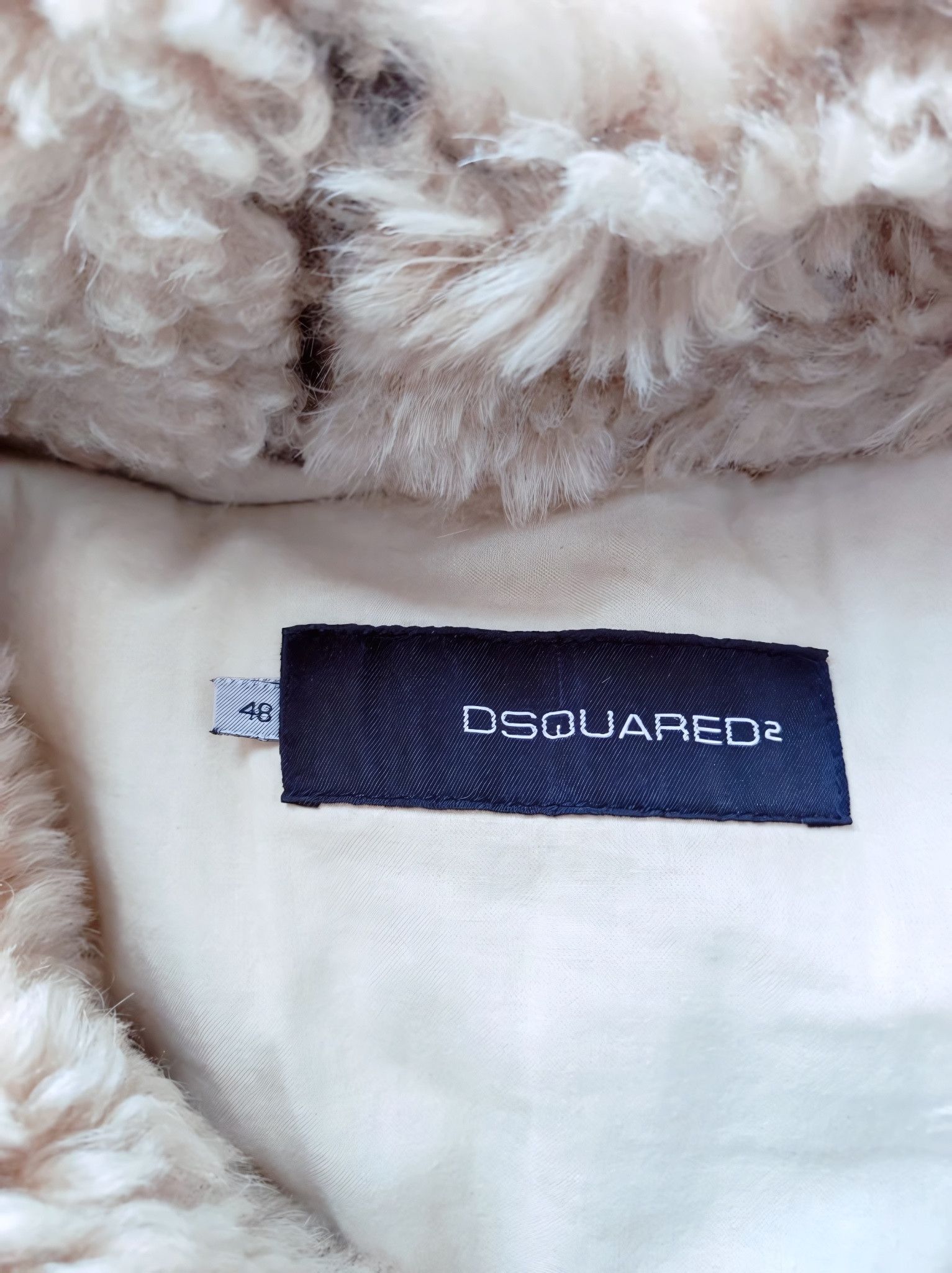 Dsquared2 LAMB FUR HOOD COAT Size US M / EU 48-50 / 2 - 7 Thumbnail