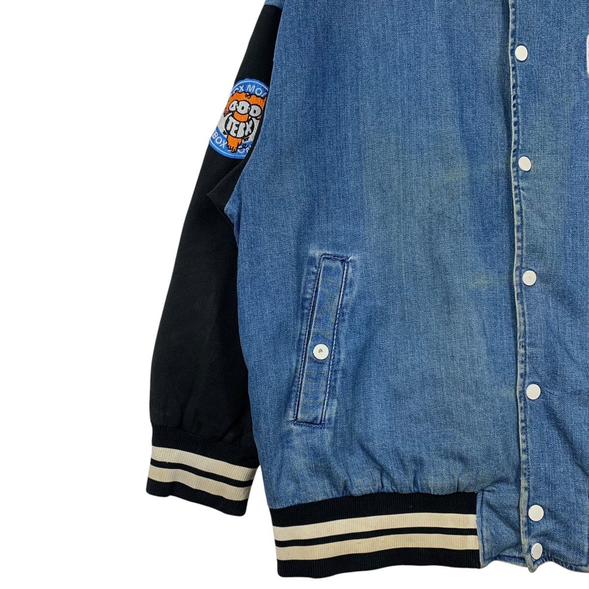Japanese Brand TEEBOX Original Japanese Brand Backhit Bomber Varsity Jacket Size US M / EU 48-50 / 2 - 5 Thumbnail