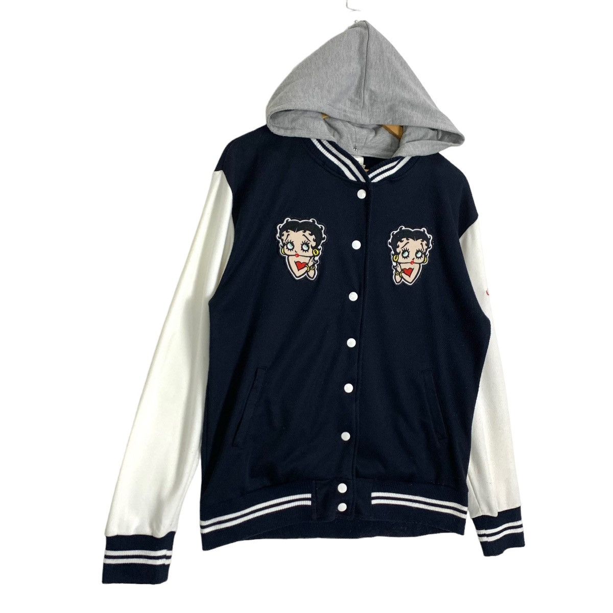 Cartoon Network Vintage Denifits x Betty Boop Embroidery Varsity Jacket Size US M / EU 48-50 / 2 - 3 Thumbnail