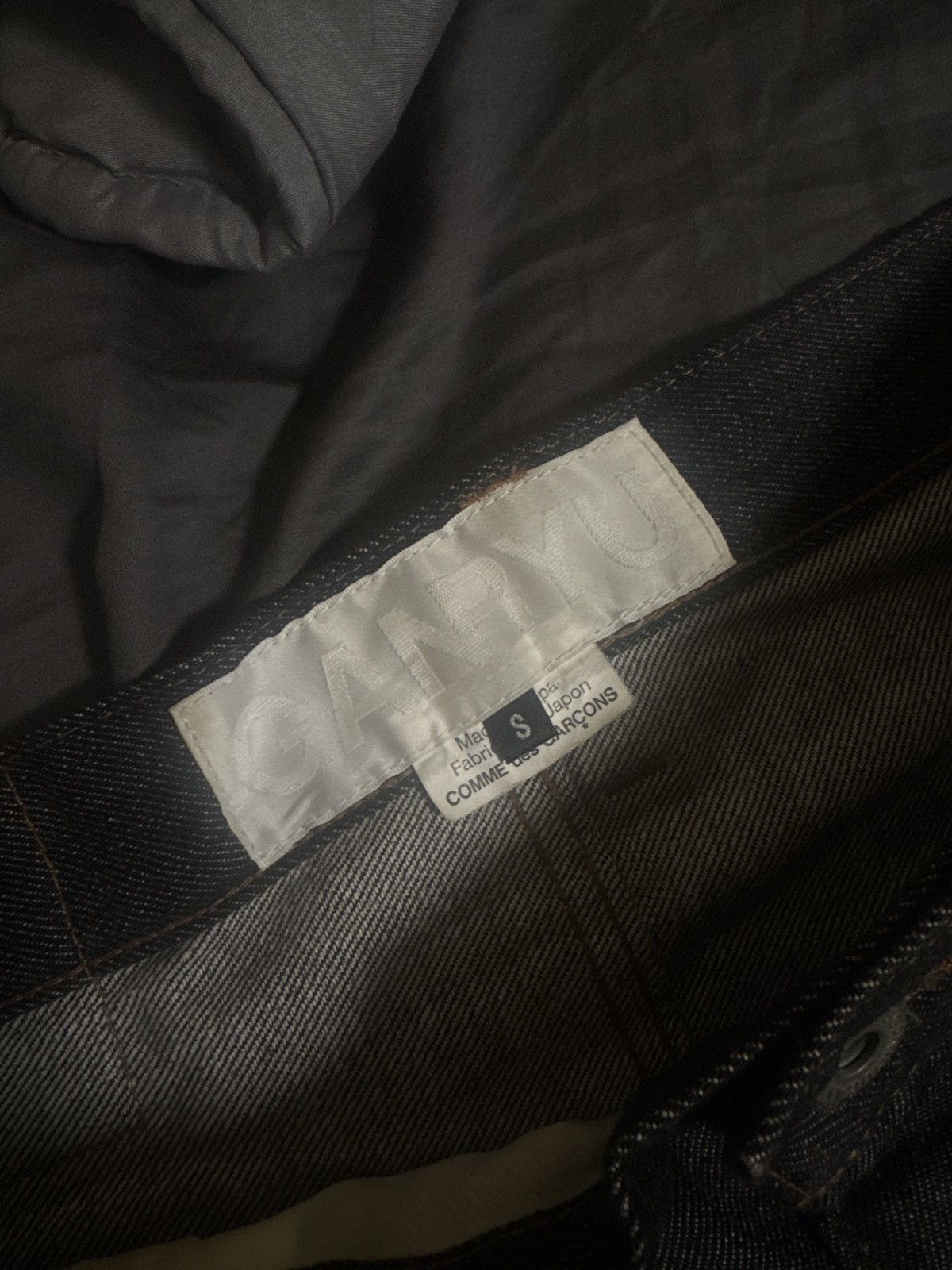 Comme des Garcons Ganryu x CDG Hybrid Denim Trousers Size US 30 / EU 46 - 3 Thumbnail