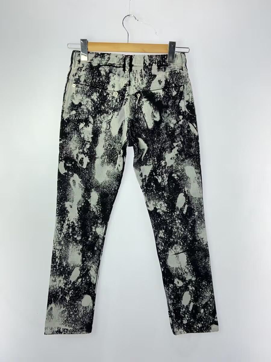 Maison Margiela Paint Crocodile Print Denim Jeans Size US 27 - 2 Thumbnail