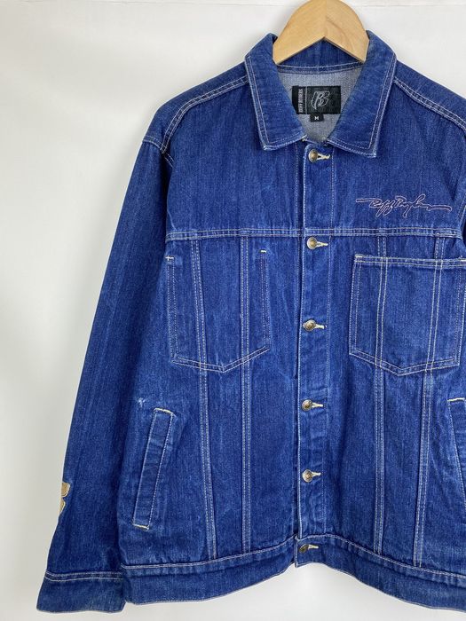 Vintage VTG Ruff Ryders men’s DMX Rap Hip Hip denim trucker jacket ...