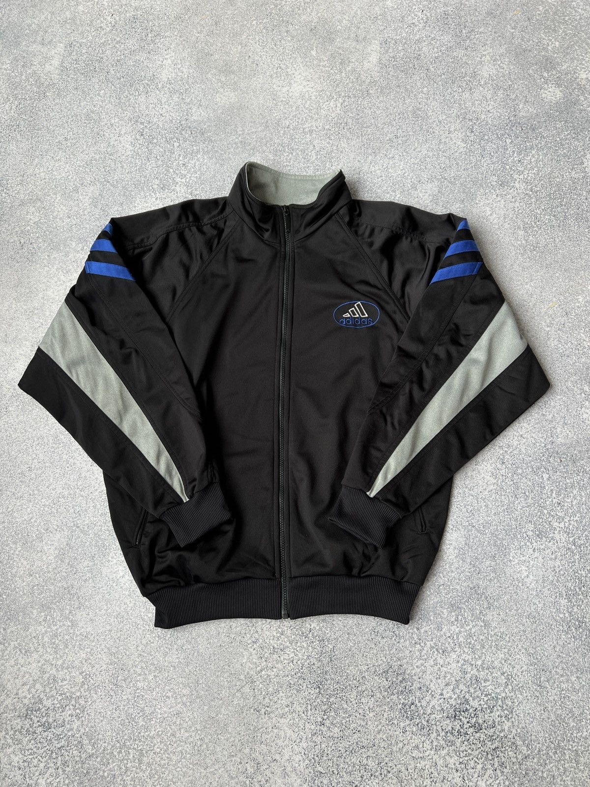 Adidas × Vintage Vintage Adidas 90s style zip sweatshirt Size US M / EU 48-50 / 2 - 3 Thumbnail