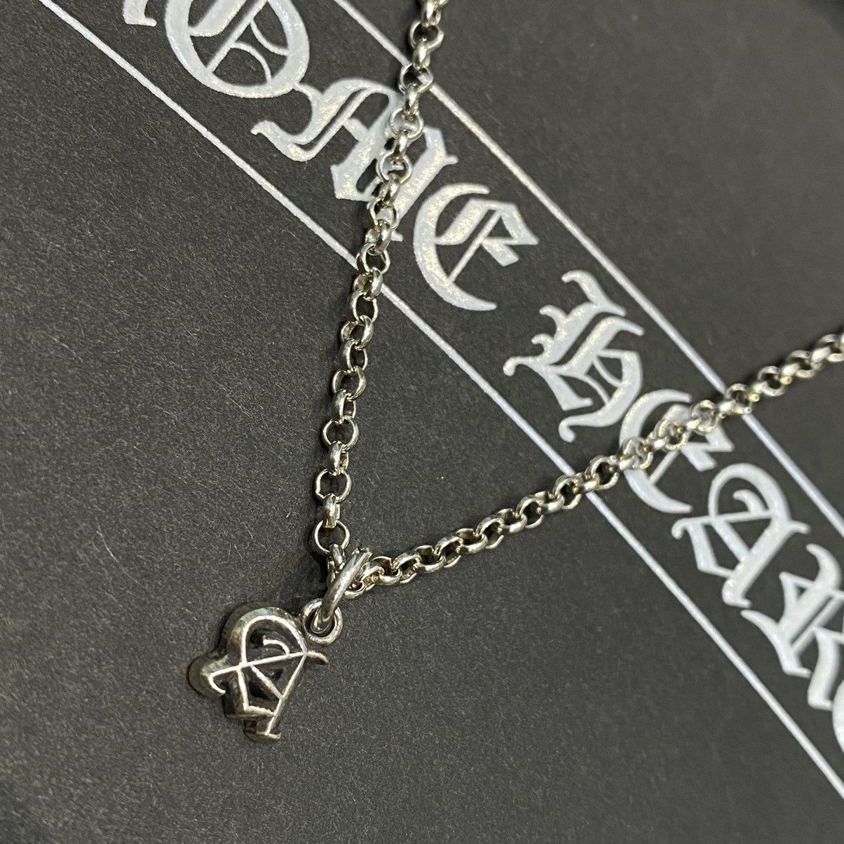 Chrome Hearts Chrome Hearts Mini Alphabet Letter A Charm mix roll chain Size ONE SIZE - 1 Thumbnail