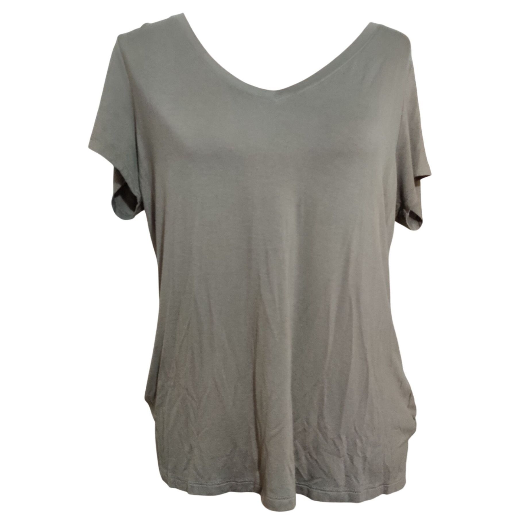 Other G By Giuliana Womens T Shirt V Neck Short Sleeve Soft Preppy Size L / US 10 / IT 46 - 1 Thumbnail