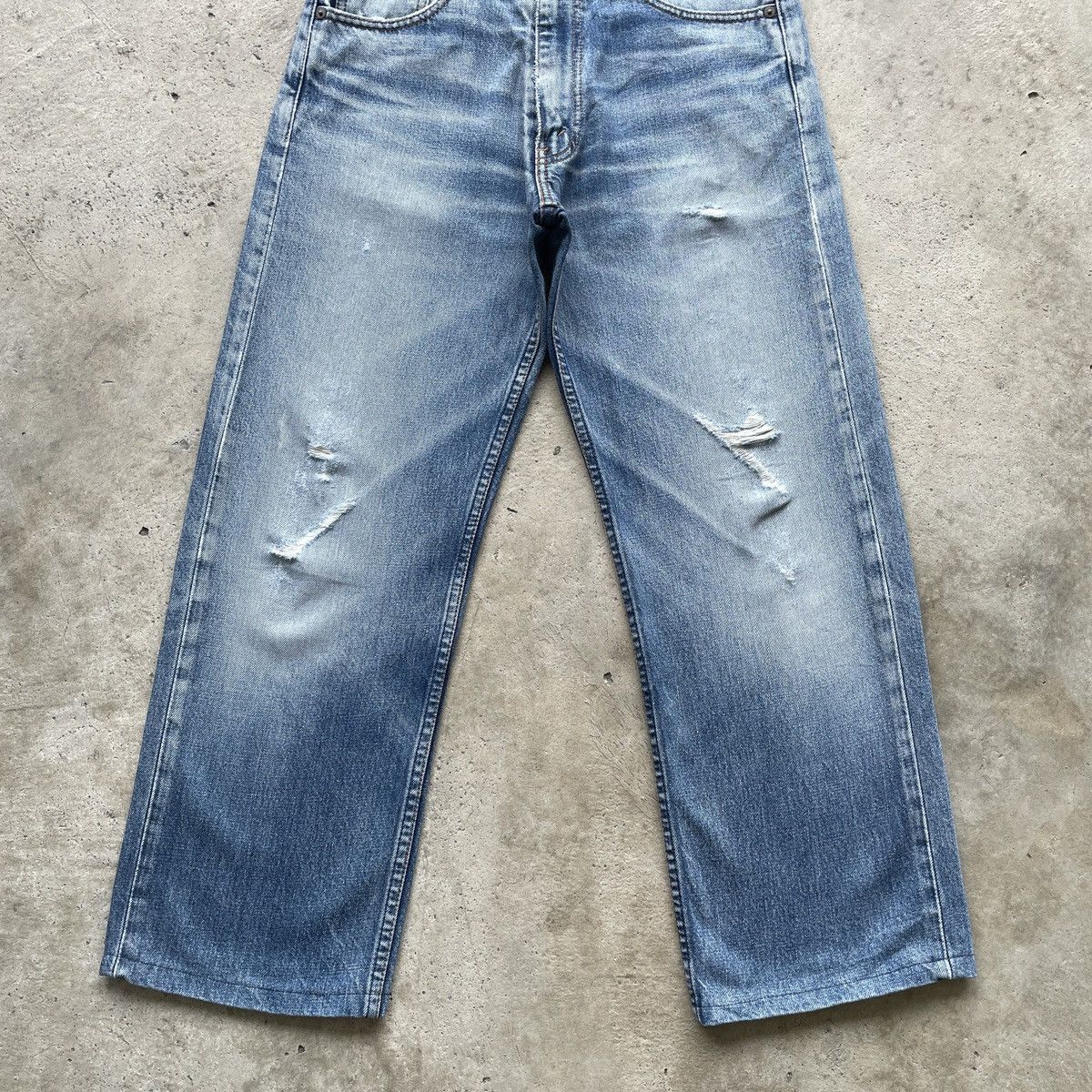 Levi's Vintage Clothing Lot 503 Levi’s Vintage Faded Jeans Denim Distressed Pants Size US 31 - 4 Thumbnail