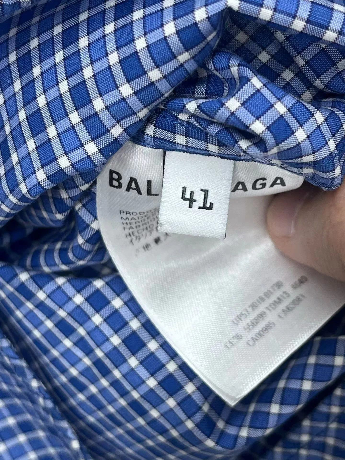 Balenciaga Balenciaga striped heart-embroidered longsleeve shirt Size US XS / EU 42 / 0 - 4 Thumbnail