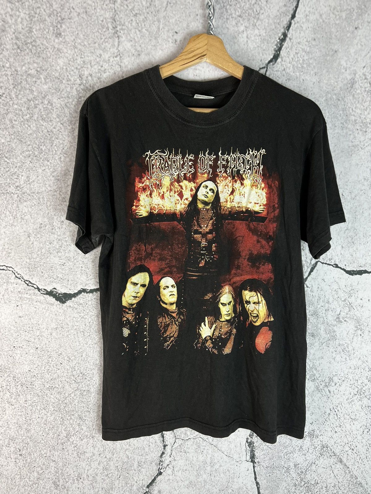 Band Tees 90s Rare Cradle Of Filth vintage y2k grunge tee Size US M / EU 48-50 / 2 - 1 Thumbnail