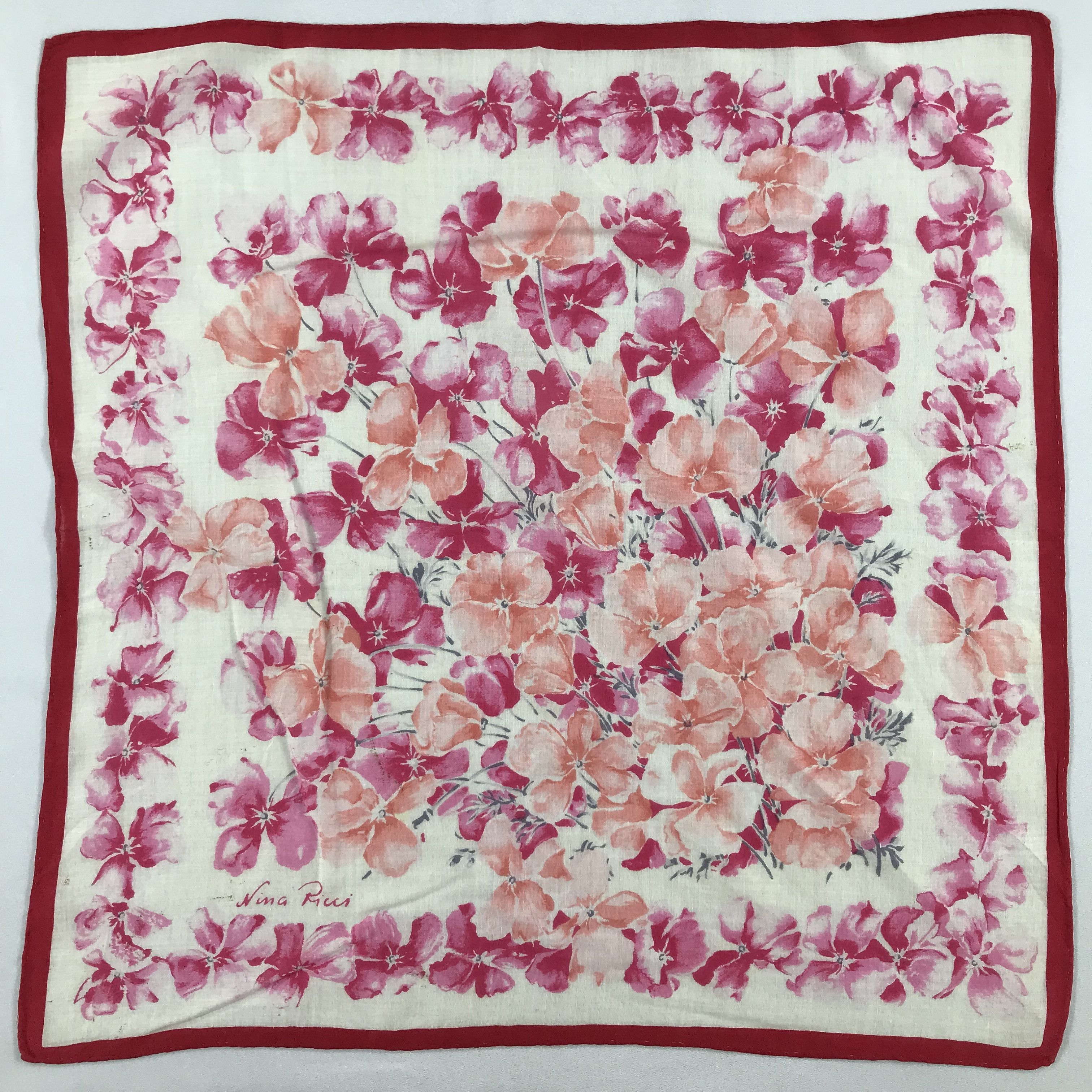 Nina Ricci Nina Ricci Bandana / Handkerchief / Neckerchief - S2028 Size ONE SIZE - 1 Thumbnail