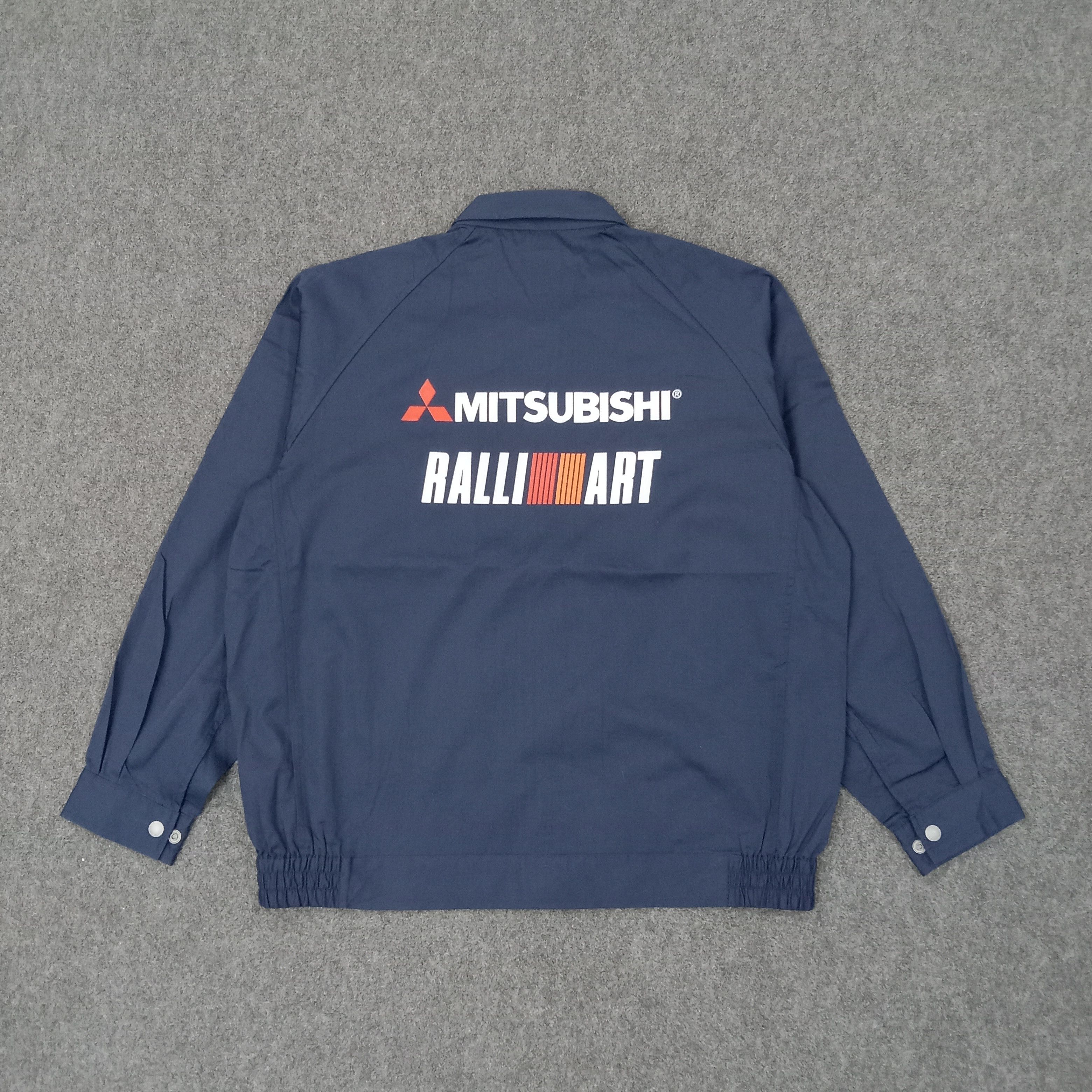 Japanese Brand Mitsubishi Ralli Art Japanese Racing Custom Jacket C243N16 Size US XL / EU 56 / 4 - 1 Thumbnail