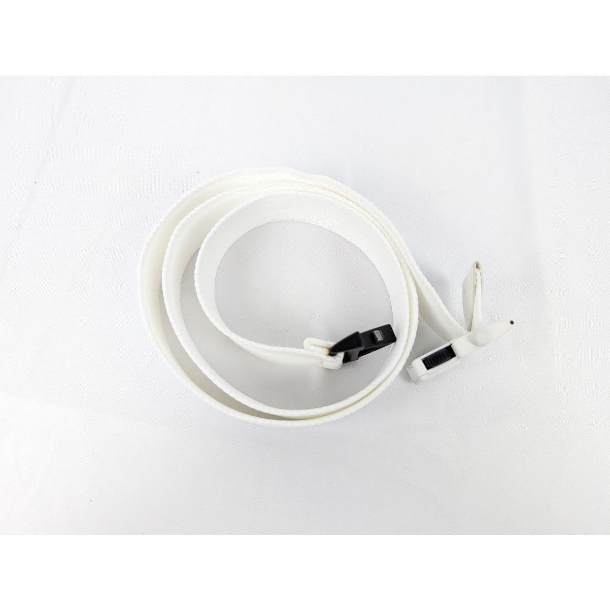 Bottega Veneta o1rshd1 Size: 95cm / Webbing Nappa Belt in White Size 36 - 14 Thumbnail