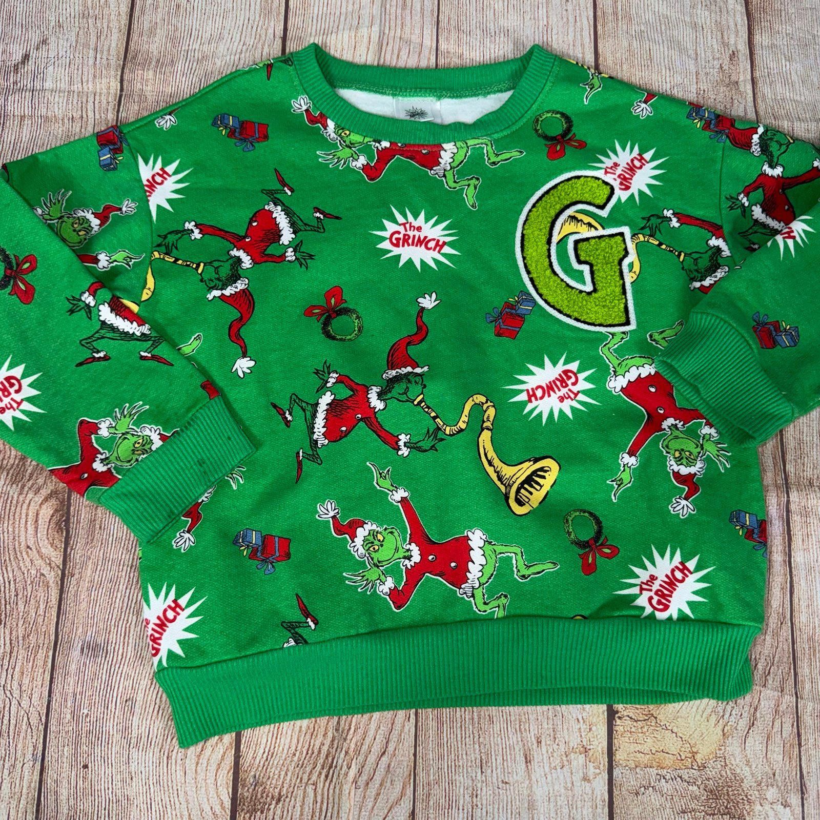 Other The Grinch Christmas Sweatshirt for Kids Size 5 Size US XS / EU 42 / 0 - 1 Thumbnail