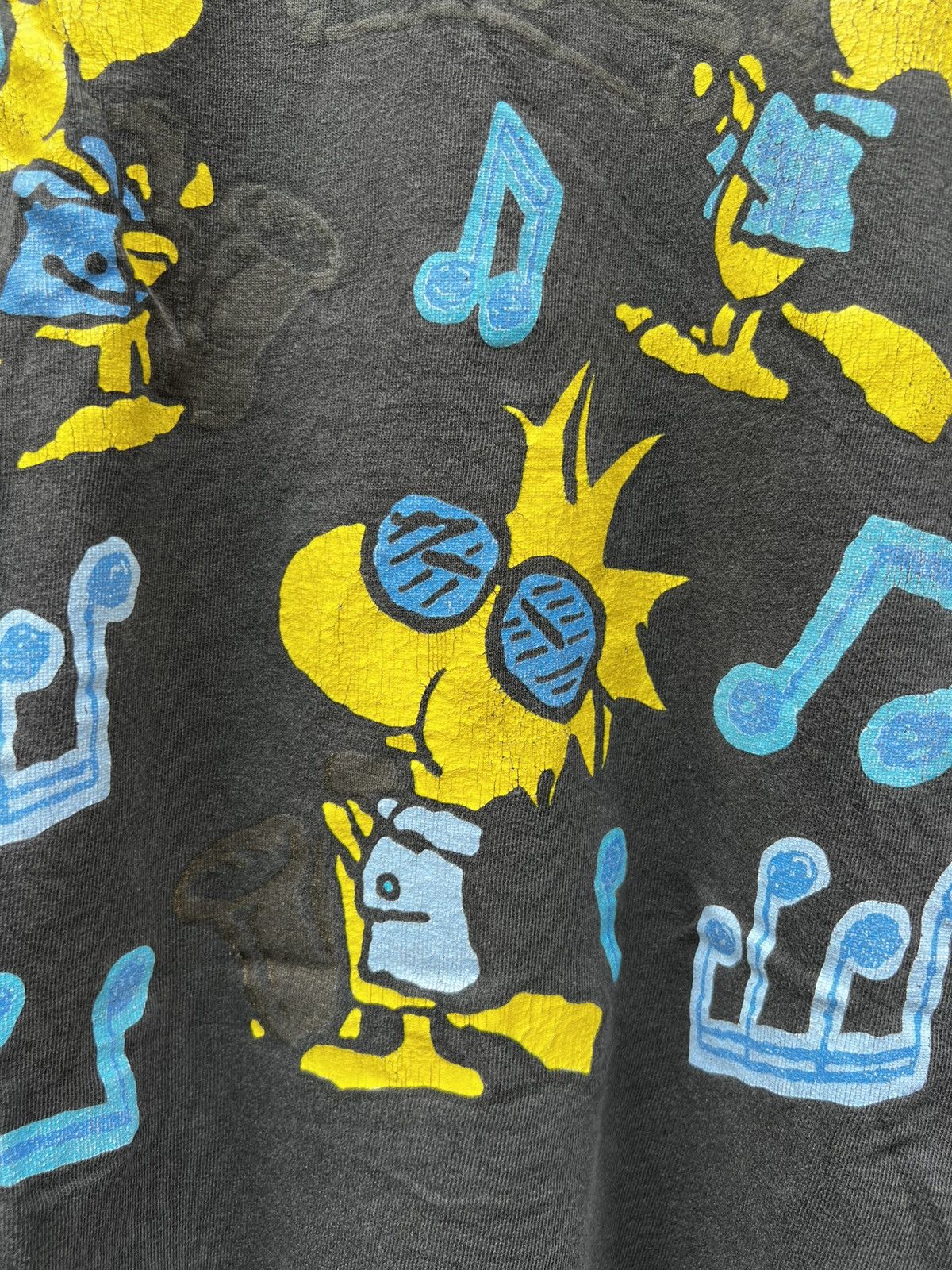 Vintage Peanuts Woodstock Blues Birds t-Shirt Touch of Gold
