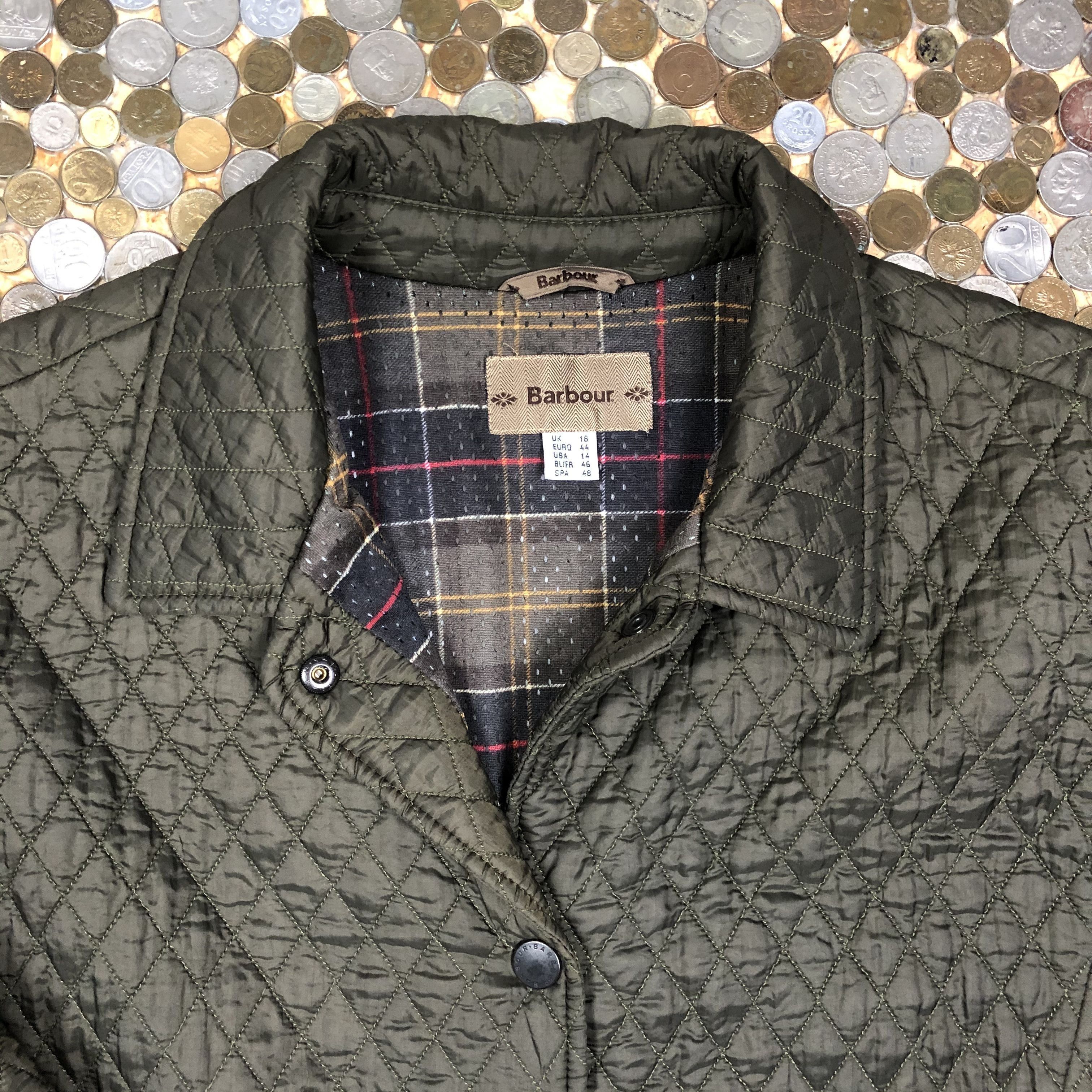 Barbour Barbour Vintage Qualited Jacket Size US M / EU 48-50 / 2 - 2 Thumbnail