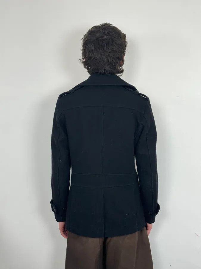 Diesel 2000s Diesel Black Wool Cabana Buttoned Jacket Size US S / EU 44-46 / 1 - 3 Thumbnail