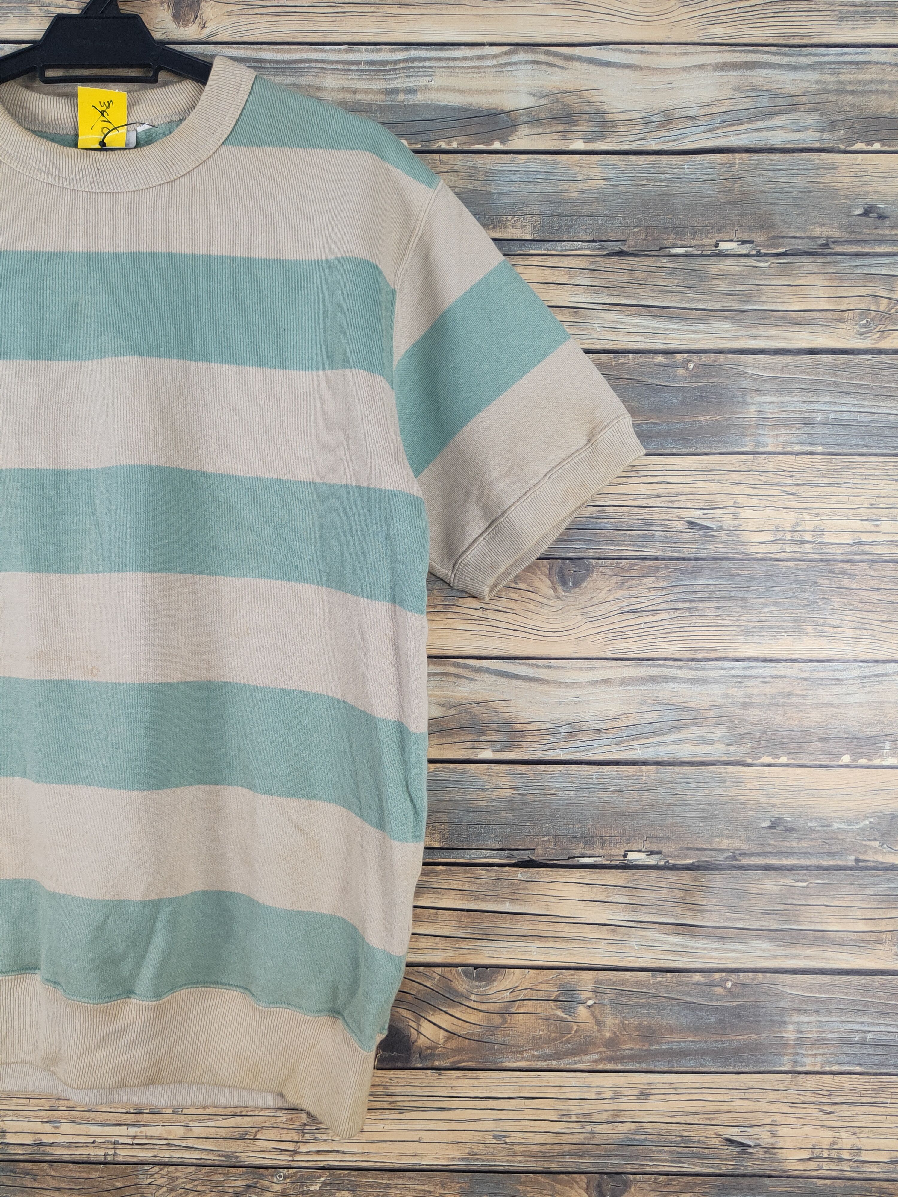 Beams Plus Beams Green Brown Knitwear Short Sleeve Sweatshirts #W1754 Size US M / EU 48-50 / 2 - 5 Thumbnail