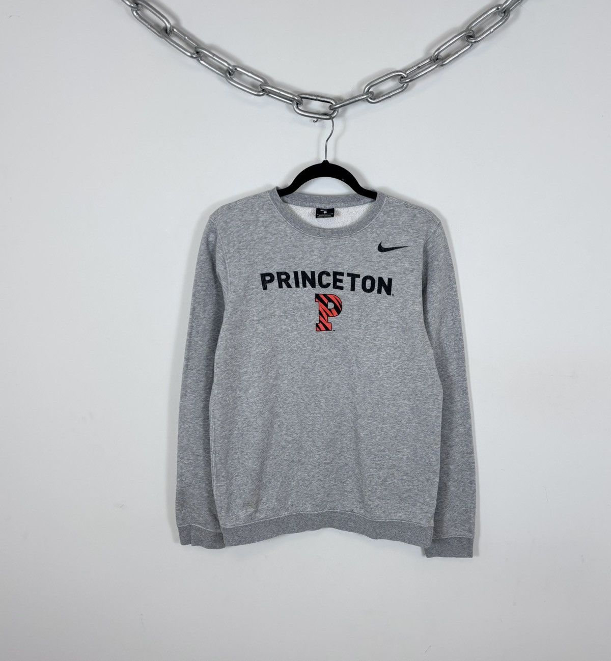 Nike Nike Princeton University Men’s Grey Sweatshirt Crewneck Size US S / EU 44-46 / 1 - 1 Thumbnail