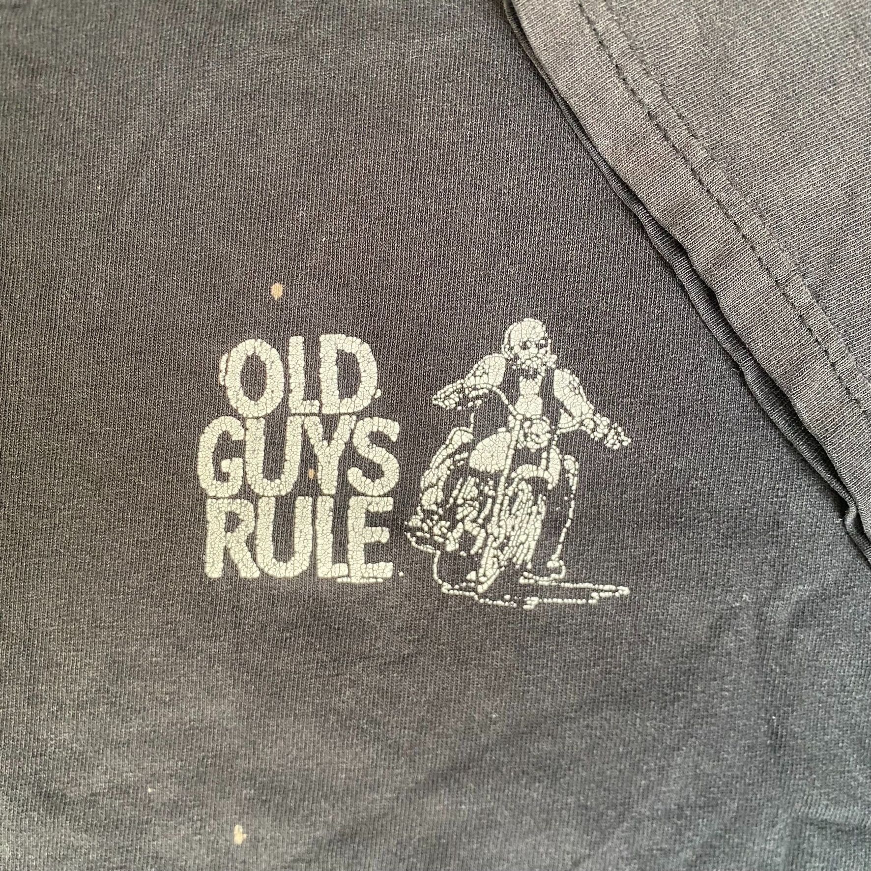 Vintage Vintage Y2K Old Guys Rule Shirt Biker Motorcycle Dad Tee Size US M / EU 48-50 / 2 - 5 Thumbnail