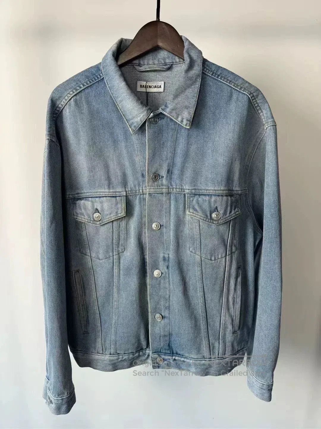 Balenciaga balenciaga logo denim jacket size 38. Size US M / EU 48-50 / 2 - 1 Thumbnail
