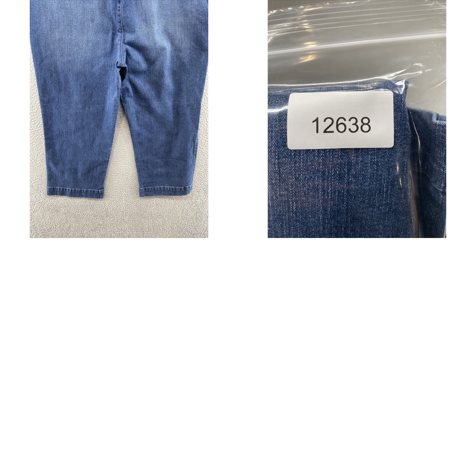 Vintage Woolrich Jeans Cropped Denim Capri Blue 16 Womens Size 16 Capris Pants 100% Cotton Jeans Size 38" / US 16 / IT 52 - 9 Thumbnail