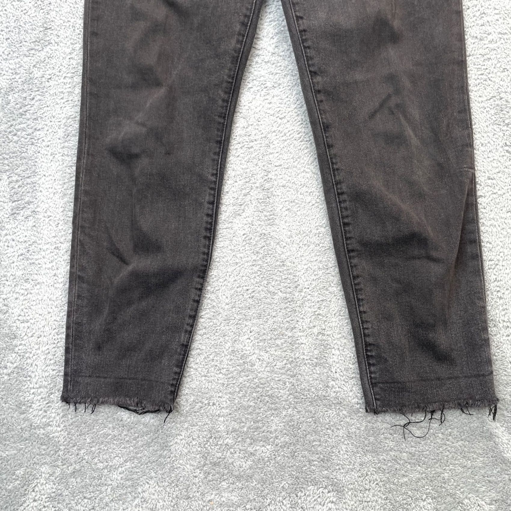 Gap Gap Jeans Womens 27 Gray Best Boyfriend Skinny Leg Denim Cotton Stretch Mid Rise Jeans Size 24" / US 00 / IT 34 - 6 Thumbnail