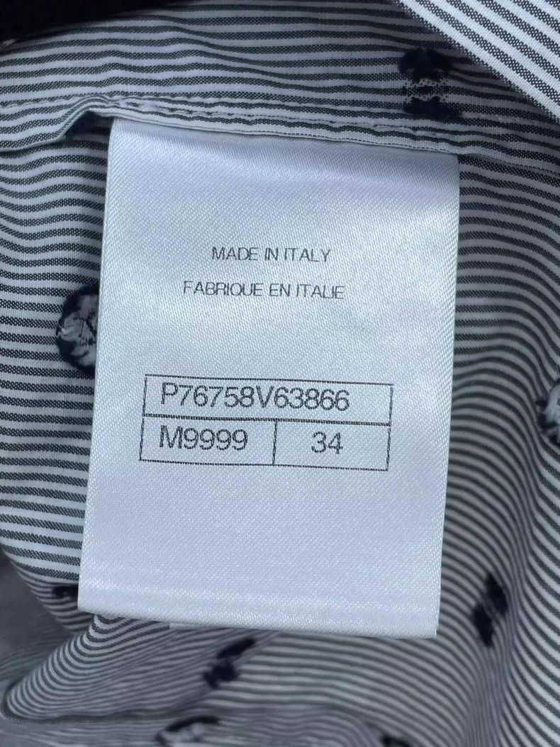 Chanel Chanel Double C-button shirt full of dots LOGO 2504-Nextarr Size XXS / US 00 / IT 34 - 6 Thumbnail