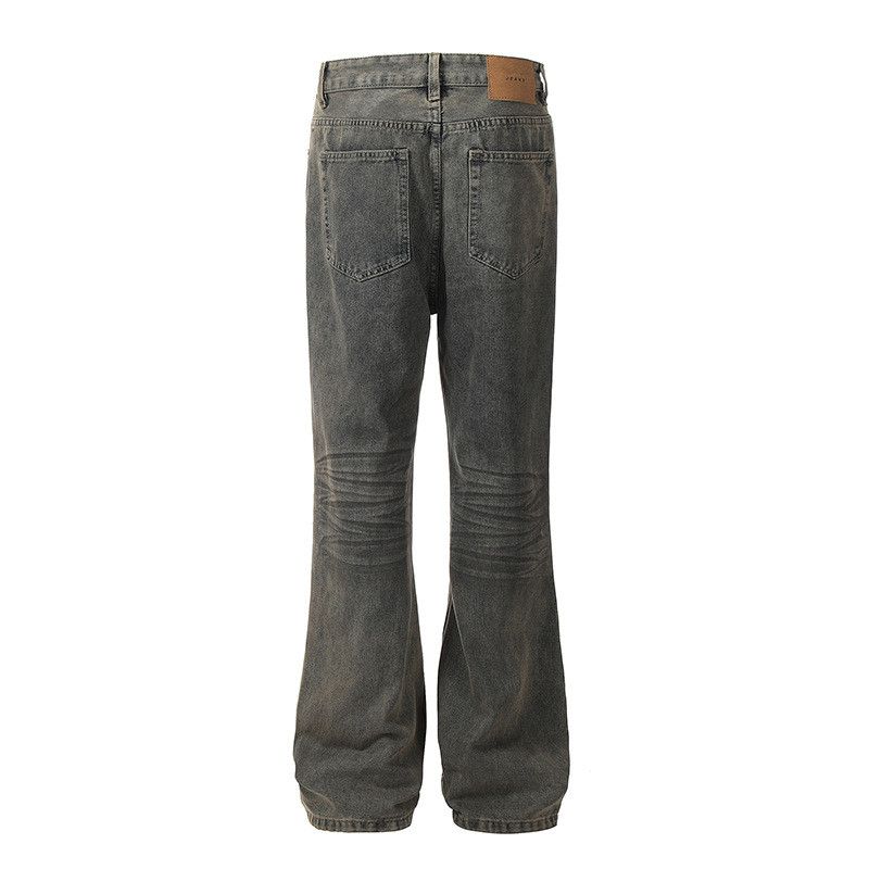 Vintage American retro high street washed straight leg jeans Size US 32 / EU 48 - 2 Thumbnail