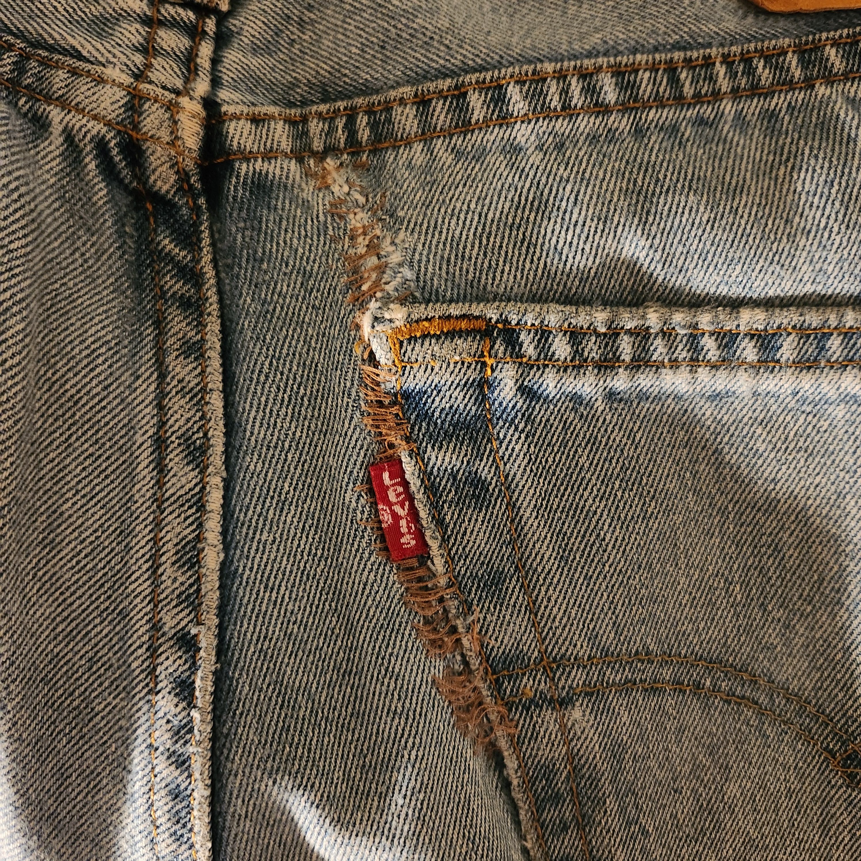 Levi's Levis 550 Zip Fly Light Blue 32x32 Size US 32 / EU 48 - 3 Thumbnail