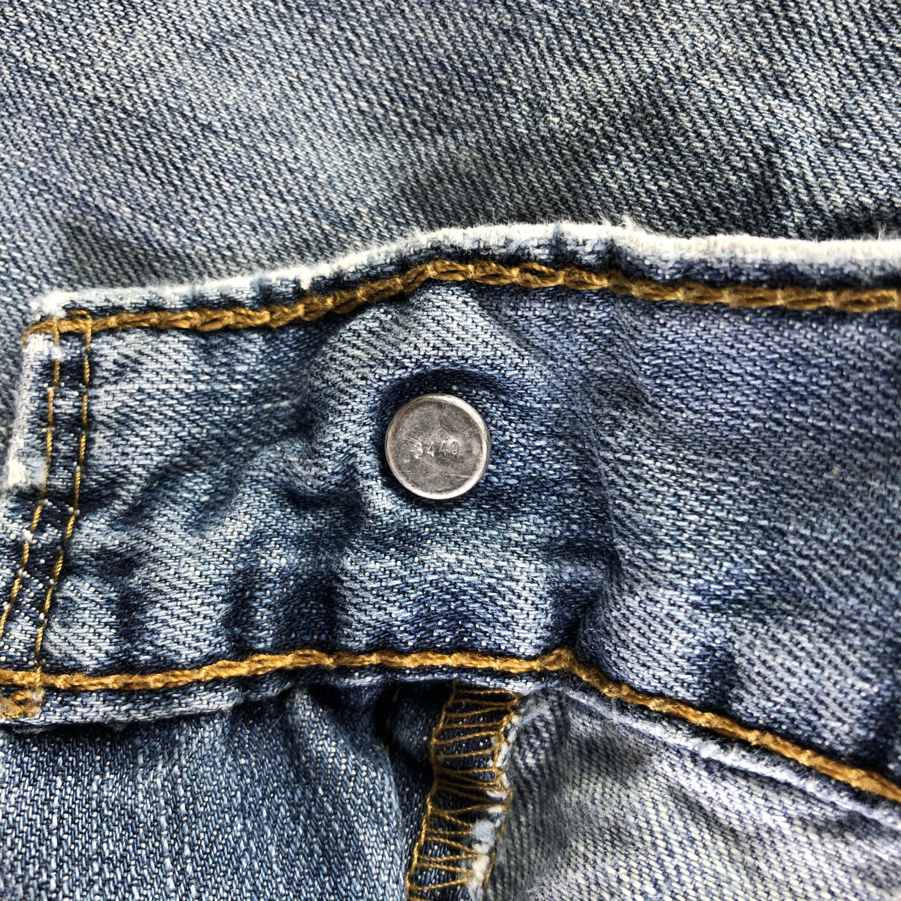 Levi's Vintage Blue Wash Levis 505 Jeans-J4402 Size US 34 / EU 50 - 8 Thumbnail