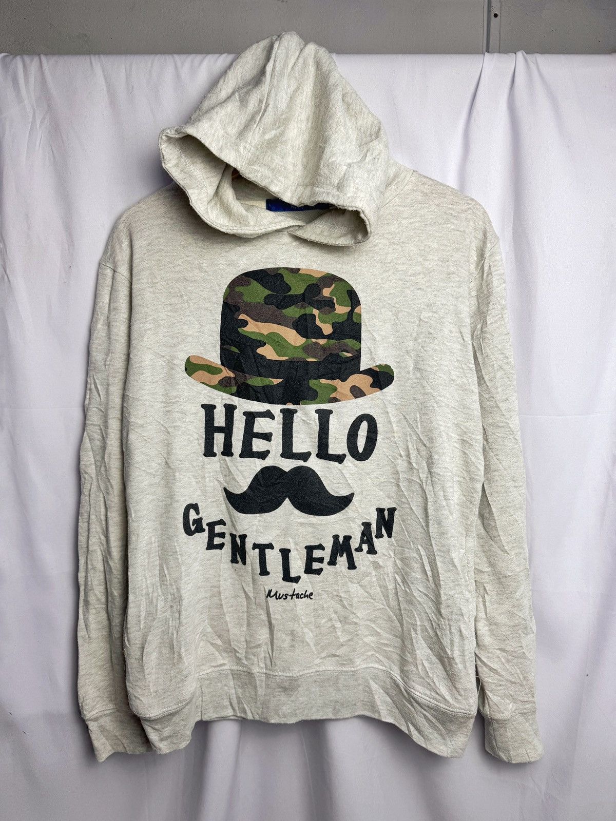 Hysteric Glamour × Japanese Brand × PPFM Japanese Brand Apply Hello Gentleman Hoodie Size US M / EU 48-50 / 2 - 1 Thumbnail