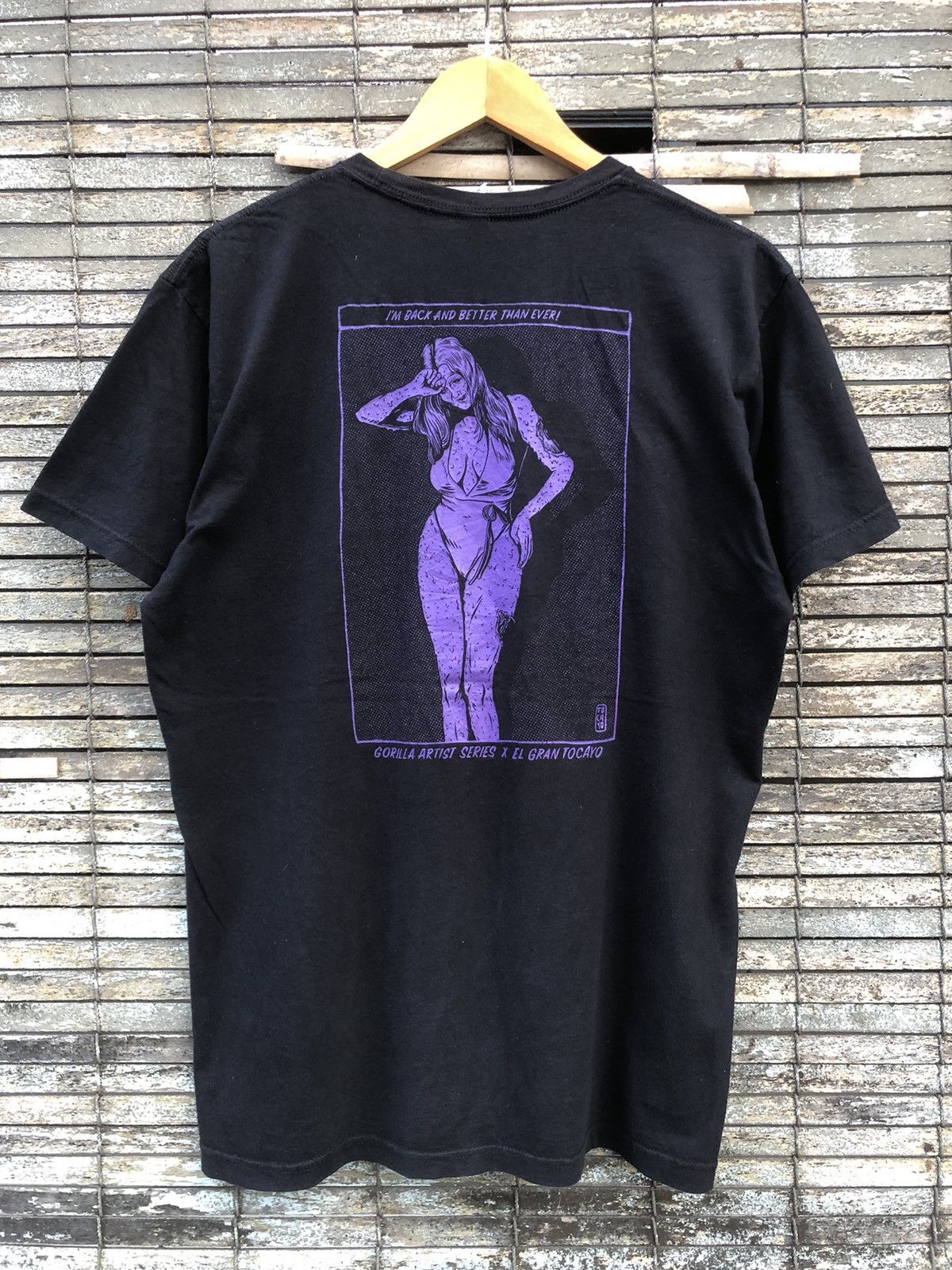 Japanese Brand × Vintage 💥RARE💥 Gorilla Artist Series X El Grand Tocayo Art Tshirt Size US L / EU 52-54 / 3 - 1 Thumbnail