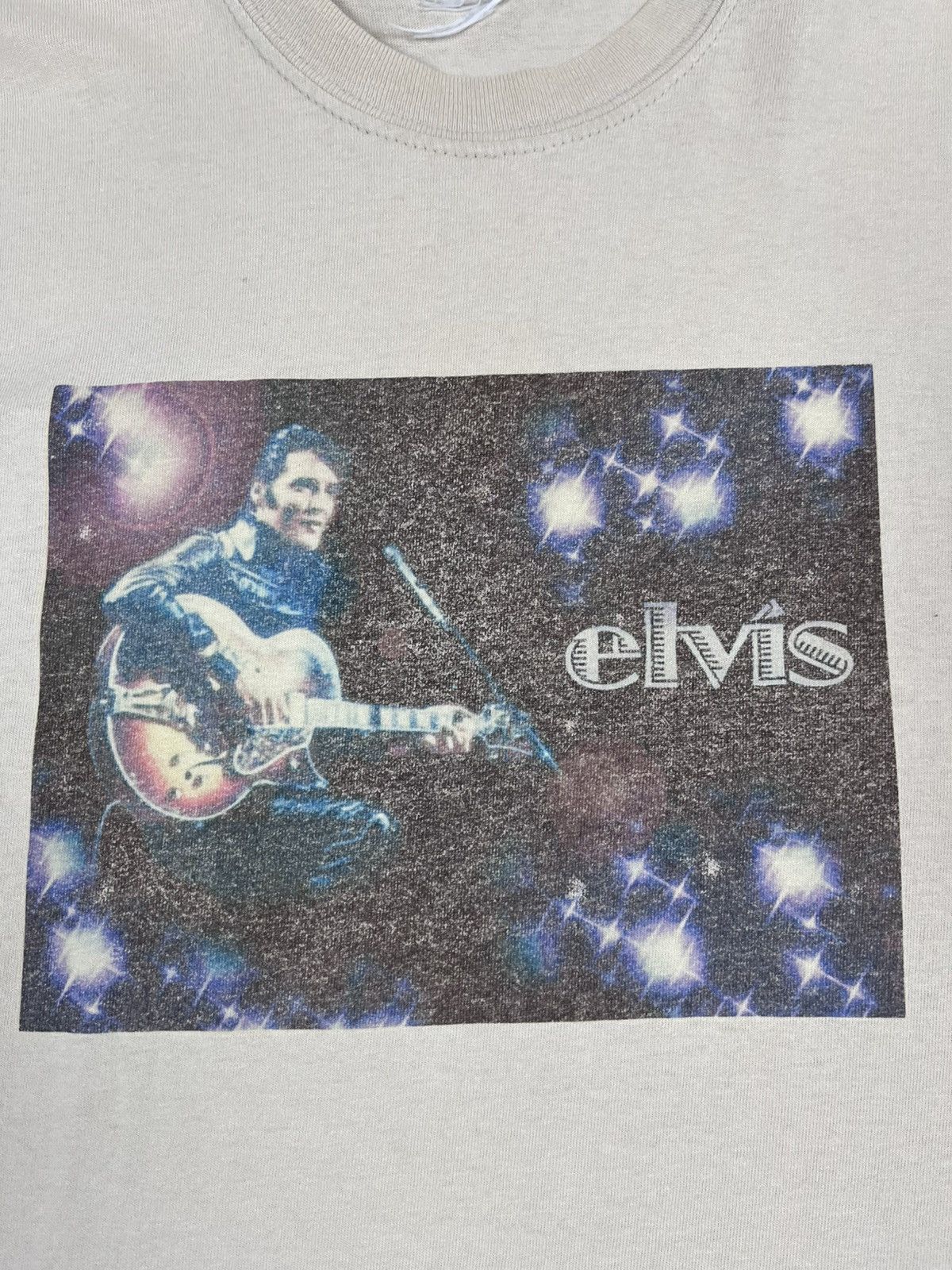 Band Tees Vintage Elvis Presley logo band tee big logo size M Size US M / EU 48-50 / 2 - 6 Thumbnail