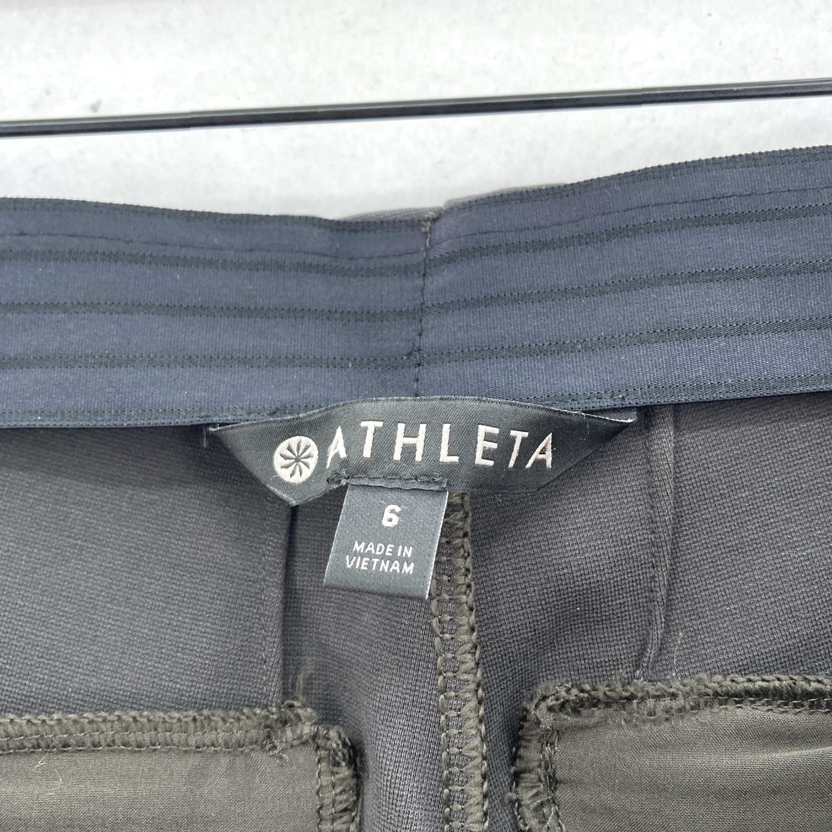 Athleta Athleta Siena Skinny Pants Womens 6 Gray Ponte Ankle Side Zip Pockets Workwear Size 28" / US 6 / IT 42 - 4 Thumbnail