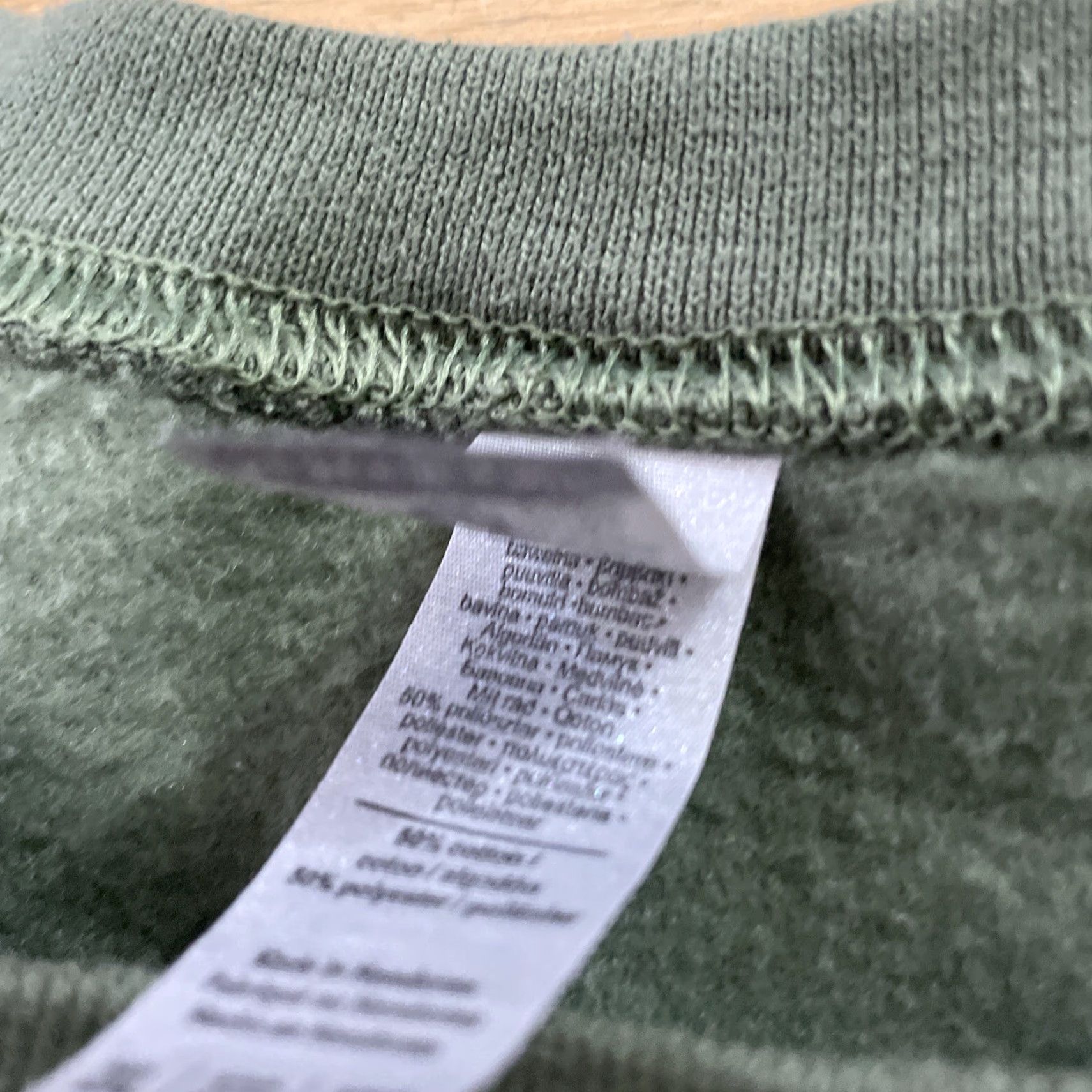 Gildan GILDAN Sweatshirt Men 2XL Green Crew Neck Heavyweight Fleece Lined All Seasons Pullover Graphic Mystic Manifest S**T Size US XXL / EU 58 / 5 - 5 Thumbnail