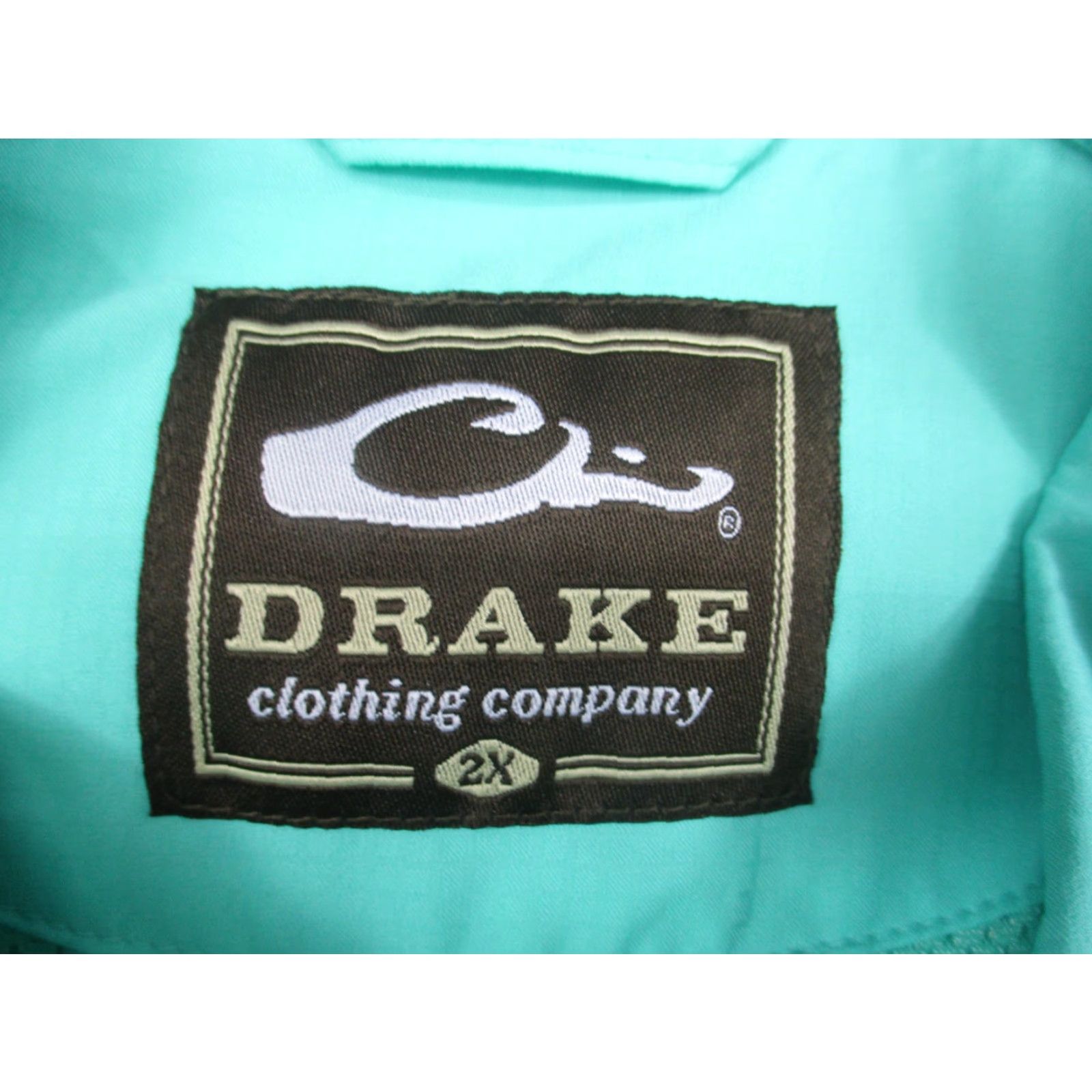 Vintage Drake Shirt 2XL Mens SolShield Fishing Outdoor Long Sleeve Pockets Performance Size US XXL / EU 58 / 5 - 3 Thumbnail