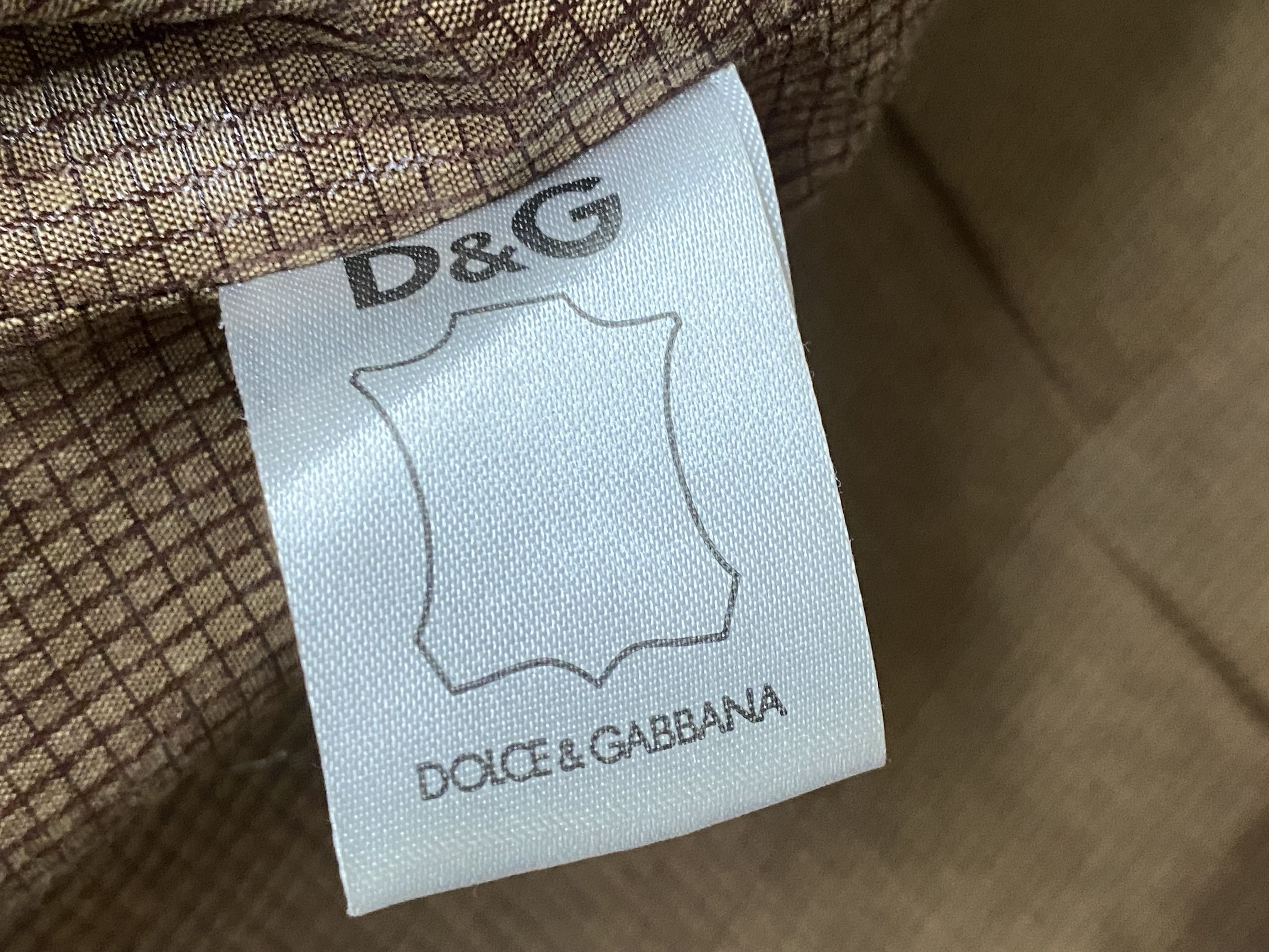 Dolce & Gabbana × Vintage DOLCE & GABBANA LEATHER JACKET AUTHENTIC WOMEN SIZE 38 Size XS / US 0-2 / IT 36-38 - 5 Thumbnail
