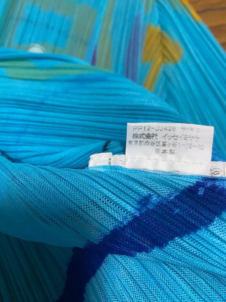 Other Issey Miyake/三宅一生 size:3 Lake blue pleated cardigan Size M / US 6-8 / IT 42-44 - 3 Thumbnail