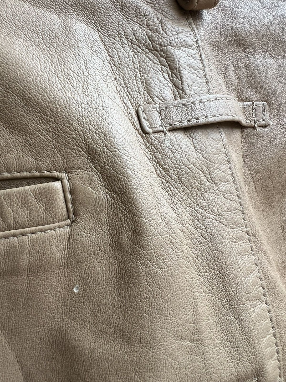 Gaultier Homme Objet Gaultier Homme Objet Sheepskin Leather Pant Size US 29 - 14 Thumbnail