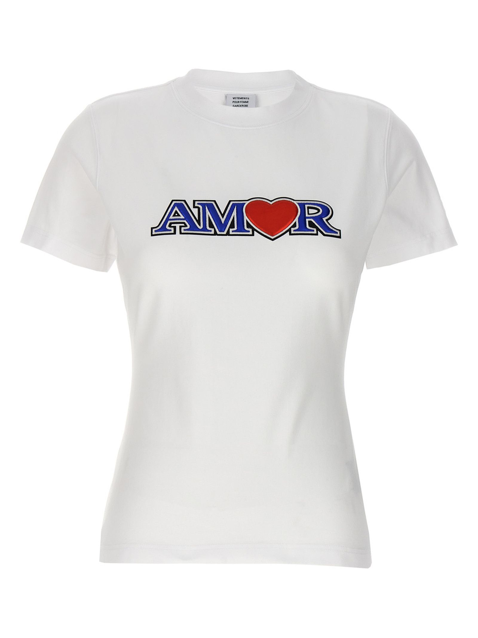 Vetements 'Amor' T-Shirt Size L / US 10 / IT 46 - 1 Thumbnail